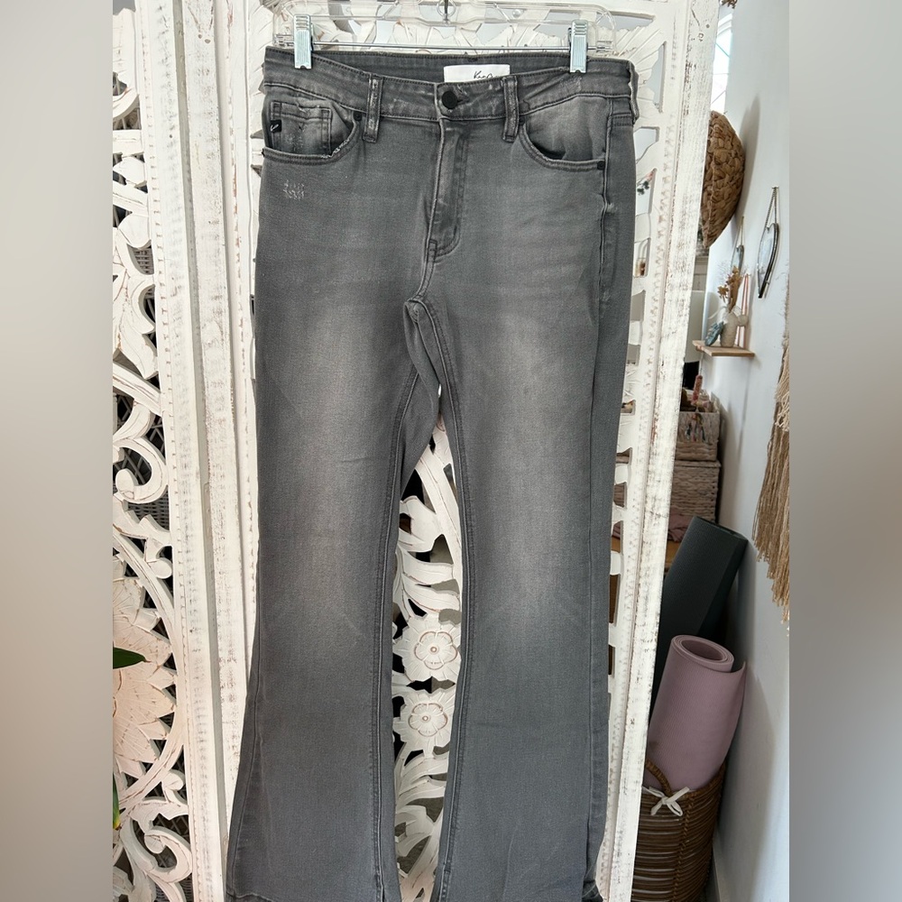 KanCan Grey Flare Jeans